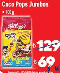 KELLOGG'S COCO POPS JUMBOS 700 G KELLOGG'S COCO POPS JUMBOS 700 G